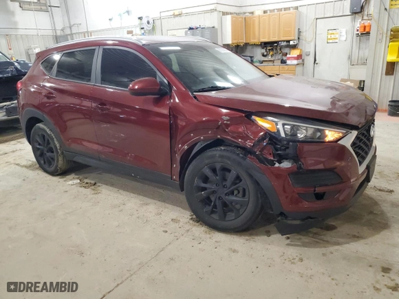 2019 Hyundai Tucson Value with VIN KM8J33A4XKU990256, listed as a Copart auction lot 89296905 with 58,643 mi miles and Salvage Title. Bid and sale history available at carsss.com. Image 4.