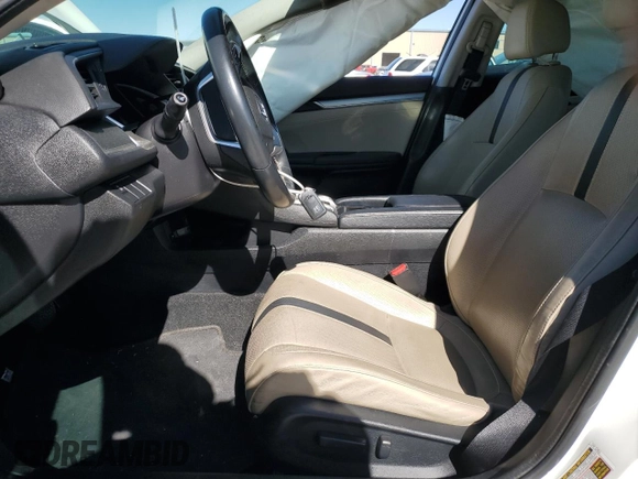 2017 Honda Civic Sedan EX-L with VIN 2HGFC1F74HH633444, listed as a Copart auction lot 48057565 with 100,007 mi miles and Salvage Title. Bid and sale history available at carsss.com. Image 7.