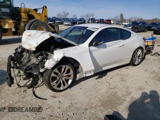 2013 Hyundai Genesis Coupe R-Spec z VIN KMHHU6KJ2DU080346, wystawiony jako Copart lot #48298765 z przebiegiem Nie podano mil oraz Czysty tytuł • Clean title. Historia ofert i sprzedaży dostępna na DreamBid. Obrazek 1.