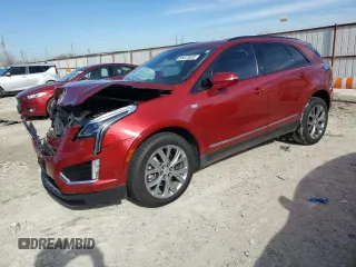 2021 Cadillac XT5 AWD Sport z VIN 1GYKNGRS1MZ229225, wystawiony jako Copart lot #88223635 z przebiegiem 80 134 mil mil oraz Szkoda całkowita • Salvage title. Historia ofert i sprzedaży dostępna na DreamBid. Obrazek 1.