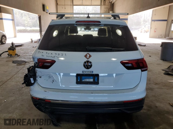 2022 Volkswagen Tiguan SE с VIN 3VV2B7AX2NM103918, выставлен на аукционе Copart как лот 88865235 с пробегом 45 035 миль миль и Списание • Salvage title. История ставок и продаж доступна на DreamBid. Изображение 6.