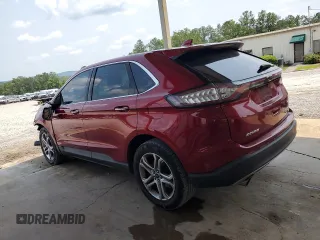 2017 Ford Edge Titanium z VIN 2FMPK3K99HBB82518, wystawiony jako Copart lot #59097585 z przebiegiem 136 184 mil mil oraz Szkoda całkowita • Salvage title. Historia ofert i sprzedaży dostępna na DreamBid. Obrazek 2.