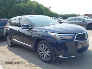 2022 Acura RDX Technology with VIN 5J8TC2H55NL010661, listed as a IAAI auction lot 42418413 with 26,609 mi miles and . Bid and sale history available at DreamBid. Image 1.
