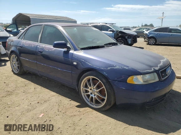 2000 Audi S4 z VIN WAUDD68D6YA126804, wystawiony jako Copart lot #61161455 z przebiegiem 148 158 mil mil oraz Czysty tytuł • Clean title. Historia ofert i sprzedaży dostępna na DreamBid. Obrazek 4.