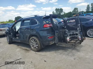 2018 Jeep Cherokee Limited z VIN 1C4PJMDB9JD599473, wystawiony jako Copart lot #63314894 z przebiegiem Nie podano mil oraz Szkoda całkowita • Salvage title. Historia ofert i sprzedaży dostępna na DreamBid. Obrazek 2.