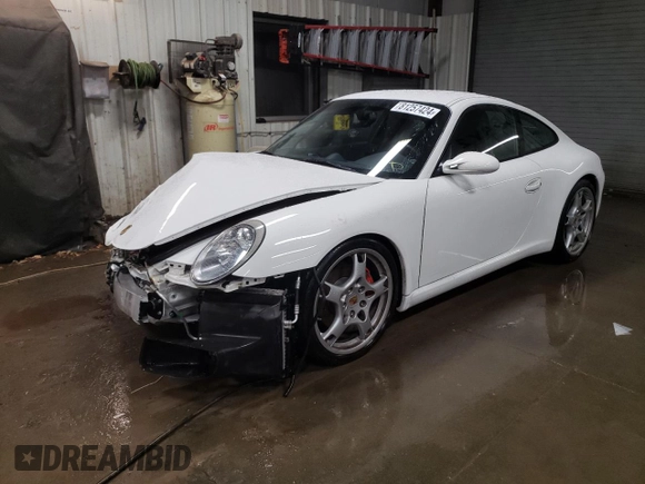 2006 Porsche 911 Carrera S with VIN WP0AB299X6S744178, listed as a Copart auction lot 81257424 with 61,796 mi miles and Salvage Title. Bid and sale history available at carsss.com. Image 1.