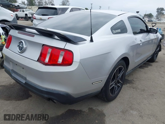 2012 Ford Mustang V6 Premium with VIN 1ZVBP8AM6C5211339, listed as a IAAI auction lot 42107541 with 164,678 mi miles. Bid and sale history available at carsss.com. Image 4.