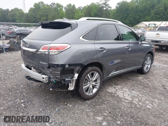 2015 Lexus RX 350 with VIN 2T2ZK1BAXFC191305, listed as a IAAI auction lot 42210402 with 78,917 mi miles and . Bid and sale history available at DreamBid. Image 4.