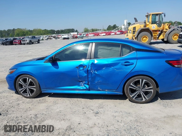 2020 Nissan Sentra SR z VIN 3N1AB8DV3LY221382, wystawiony jako IAAI lot #42063998 z przebiegiem 115 852 mil mil oraz . Historia ofert i sprzedaży dostępna na DreamBid. Obrazek 14.