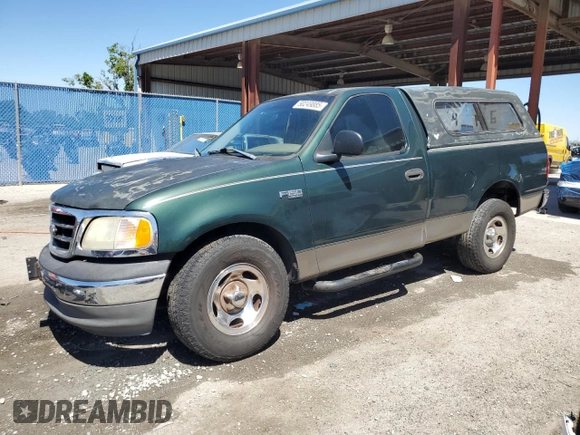 2002 Ford F-150 XL with VIN 1FTRF17212NB27204, listed as a Copart auction lot 50249885 with 0 mi miles and Salvage Title. Bid and sale history available at carsss.com. Image 1.