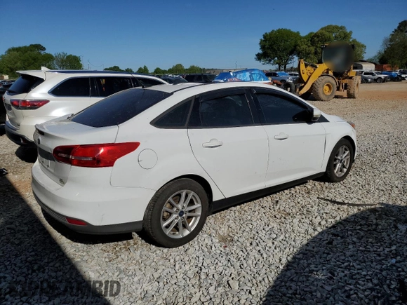 2017 Ford Focus SE with VIN 1FADP3FE8HL292272, listed as a Copart auction lot 52407755 with 127,038 mi miles and Salvage Title. Bid and sale history available at carsss.com. Image 3.