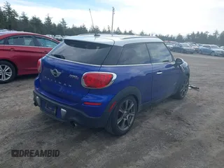 2014 MINI Paceman S with VIN WMWSS7C51EWN72179, listed as a IAAI auction lot 41823211 with 117,151 mi miles and . Bid and sale history available at DreamBid. Image 4.