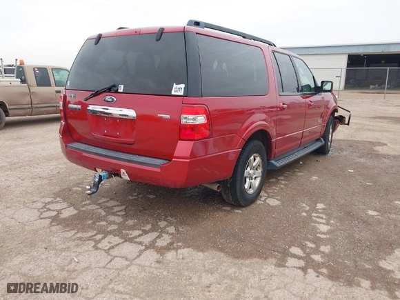 2008 Ford Expedition EL SSV with VIN 1FMFK16598LA40435, listed as a IAAI auction lot 41749274 with 169,727 mi miles. Bid and sale history available at carsss.com. Image 4.
