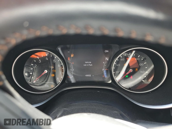 2018 Jeep Compass Limited with VIN 3C4NJDCB3JT402168, listed as a Copart auction lot 55512445 with 49,832 mi miles and Salvage Title. Bid and sale history available at DreamBid. Image 9.