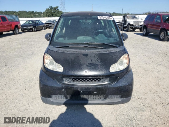 2008 Smart fortwo Pure with VIN WMEEJ31X48K192038, listed as a Copart auction lot 60510185 with Not provided miles and Salvage title. Bid and sale history available at DreamBid. Image 5.