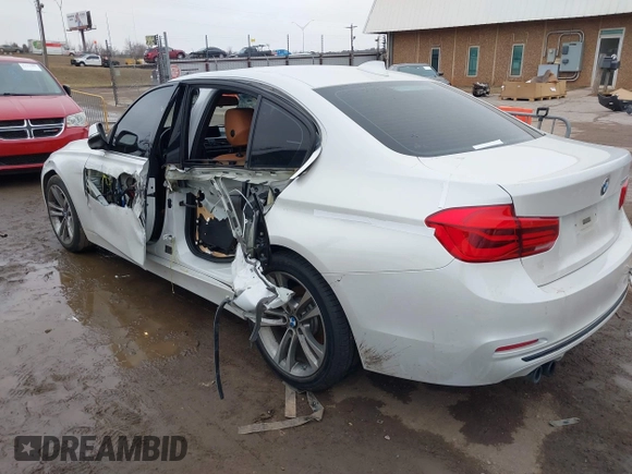 2018 BMW 3 Series 330i with VIN WBA8B9G53JNU57549, listed as a IAAI auction lot 41521049 with 63,557 mi miles and . Bid and sale history available at DreamBid. Image 3.