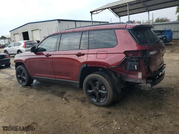 2023 Jeep Grand Cherokee L Laredo with VIN 1C4RJJAG3P8794378, listed as a Copart auction lot 62889134 with 16,994 mi miles and Salvage Title. Bid and sale history available at carsss.com. Image 2.