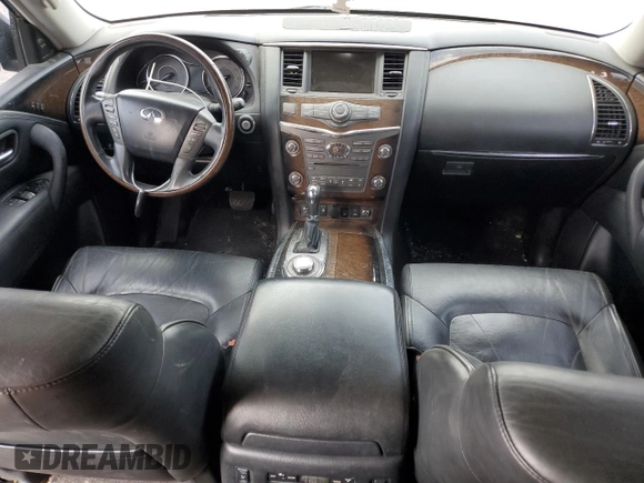 2013 Infiniti QX56 with VIN JN8AZ2NE2D9040452, listed as a Copart auction lot 55810675 with 219,713 mi miles and Clean Title. Bid and sale history available at DreamBid. Image 8.