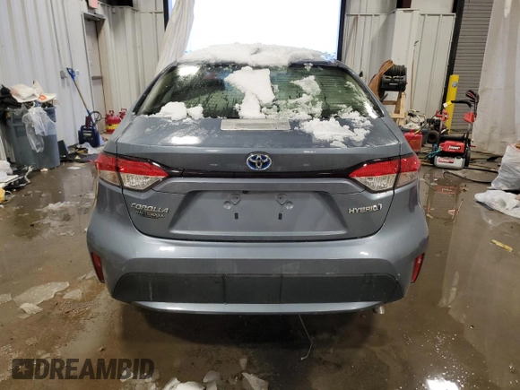 2021 Toyota Corolla Hybrid LE with VIN JTDEAMDEXMJ028209, listed as a Copart auction lot 81878484 with 114,746 mi miles and Clean Title. Bid and sale history available at carsss.com. Image 6.