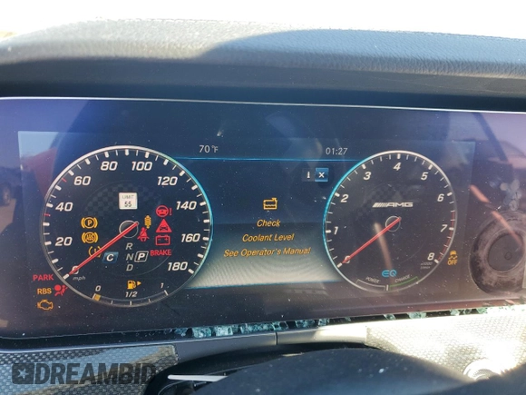 2019 Mercedes-Benz E 53 AMG with VIN WDD1K6BB4KF083079, listed as a Copart auction lot 81816964 with Not Provided miles and Salvage Title. Bid and sale history available at DreamBid. Image 9.