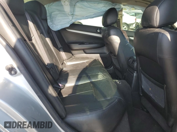 2007 Infiniti G35 Journey with VIN JNKBV61E67M725143, listed as a Copart auction lot 74765013 with 107,543 mi miles and Salvage Title. Bid and sale history available at DreamBid. Image 10.