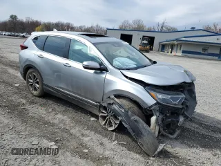2022 Honda CR-V EX-L with VIN 2HKRW2H86NH604576, listed as a Copart auction lot 53248525 with 71,259 mi miles and Salvage Title. Bid and sale history available at carsss.com. Image 4.