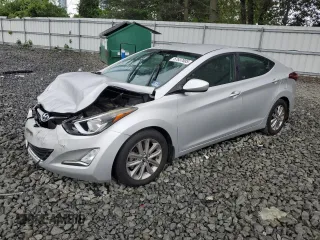 2016 Hyundai Elantra SE z VIN 5NPDH4AE3GH662101, wystawiony jako Copart lot #57937685 z przebiegiem 25 036 mil mil oraz Szkoda całkowita • Salvage title. Historia ofert i sprzedaży dostępna na DreamBid. Obrazek 1.
