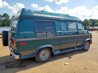 1995 Chevrolet Chevy Van с VIN 1GBEG25K9SF141922, выставлен на аукционе Copart как лот 58589795 с пробегом 77 242 миль миль и Списание • Salvage title. История ставок и продаж доступна на DreamBid. Изображение 3.