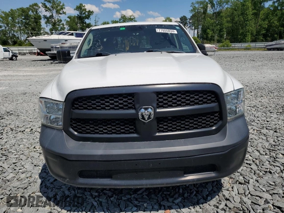 2022 Ram 1500 Tradesman with VIN 1C6RR6FGXNS155257, listed as a Copart auction lot 77655834 with 35,886 mi miles and Salvage title. Bid and sale history available at DreamBid. Image 5.