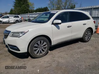 2016 Acura MDX w/Tech/Entertainment with VIN 5FRYD4H68GB006615, listed as a Copart auction lot 52557325 with 77,448 mi miles and Salvage Title. Bid and sale history available at carsss.com. Image 1.