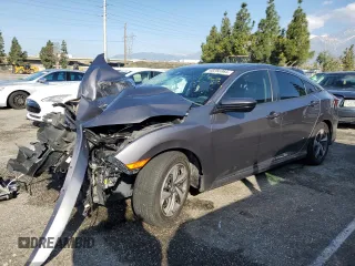 2020 Honda Civic Sedan LX with VIN 2HGFC2F69LH514083, listed as a Copart auction lot 48256985 with 78,900 mi miles and Salvage Title. Bid and sale history available at carsss.com. Image 1.