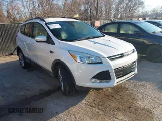 2013 Ford Escape SEL with VIN 1FMCU9HX7DUB82586, listed as a IAAI auction lot 41753018 with 124,916 mi miles. Bid and sale history available at carsss.com. Image 1.