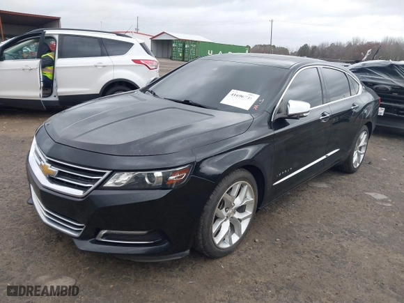 2015 Chevrolet Impala LTZ with VIN 2G1165S34F9210681, listed as a IAAI auction lot 41696745 with 117,037 mi miles. Bid and sale history available at carsss.com. Image 17.