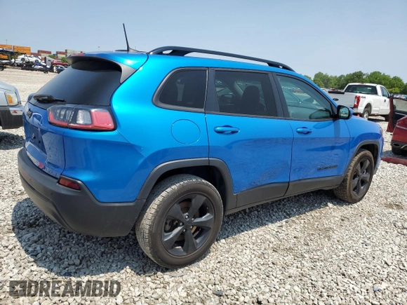 2020 Jeep Cherokee Latitude Plus with VIN 1C4PJMLB6LD580464, listed as a Copart auction lot 59023435 with 80,211 mi miles and Salvage title. Bid and sale history available at DreamBid. Image 3.