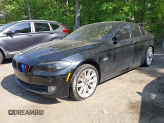 2011 BMW 5 Series 535i with VIN WBAFR7C52BC600310, listed as a IAAI auction lot 42169285 with 131,200 mi miles and . Bid and sale history available at carsss.com. Image 2.