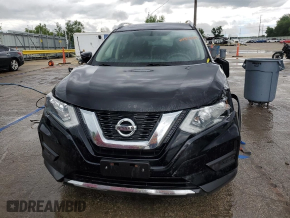 2017 Nissan Rogue SV with VIN 5N1AT2MVXHC747821, listed as a Copart auction lot 60855115 with 170,842 mi miles and Salvage title. Bid and sale history available at DreamBid. Image 5.