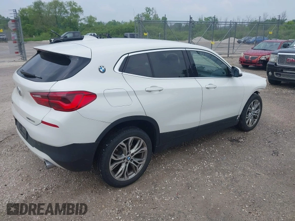 2018 BMW X2 sDrive28i with VIN WBXYJ3C36JEB37994, listed as a IAAI auction lot 42402043 with 63,943 mi miles and . Bid and sale history available at DreamBid. Image 4.