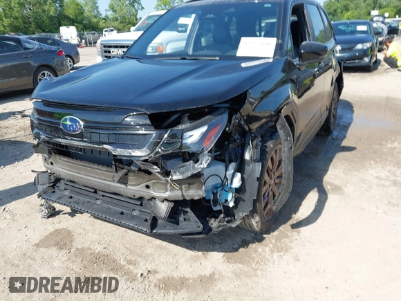 2025 Subaru Forester Special Sports with VIN JF2SLDHC7SH425940, listed as a IAAI auction lot 42573480 with 9,349 mi miles and . Bid and sale history available at DreamBid. Image 6.