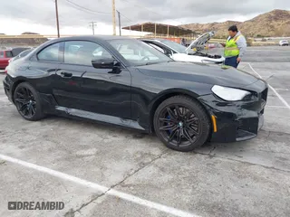 2023 BMW M2 with VIN 3MF13DM02P8D48974, listed as a IAAI auction lot 41471234 with 3,644 mi miles. Bid and sale history available at carsss.com. Image 13.