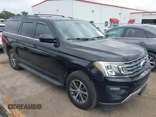 2019 Ford Expedition Max XLT z VIN 1FMJK1HT6KEA58439, wystawiony jako IAAI lot #42140919 z przebiegiem 364 547 mil mil oraz . Historia ofert i sprzedaży dostępna na DreamBid. Obrazek 1.