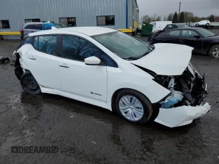 2018 Nissan LEAF S with VIN 1N4AZ1CP4JC311722, listed as a Copart auction lot 49008215 with 61,754 mi miles and Salvage Title. Bid and sale history available at DreamBid. Image 4.