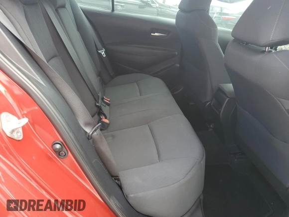 2020 Toyota Corolla LE with VIN 5YFEPRAE4LP052502, listed as a Copart auction lot 53277635 with 36,132 mi miles and Non Repairable. Bid and sale history available at DreamBid. Image 10.