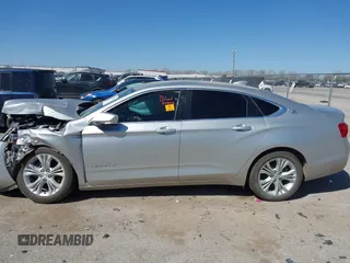 2015 Chevrolet Impala LT with VIN 1G1125S30FU127098, listed as a IAAI auction lot 41827498 with Not Provided miles and . Bid and sale history available at DreamBid. Image 14.