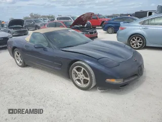 2001 Chevrolet Corvette with VIN 1G1YY32G415113549, listed as a Copart auction lot 76927164 with 0 mi miles and Salvage Title. Bid and sale history available at carsss.com. Image 4.