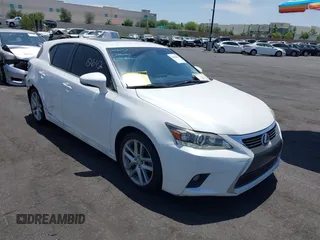2014 Lexus CT 200h z VIN JTHKD5BH4E2191414, wystawiony jako IAAI lot #42500642 z przebiegiem 109 498 mil mil oraz . Historia ofert i sprzedaży dostępna na DreamBid. Obrazek 1.