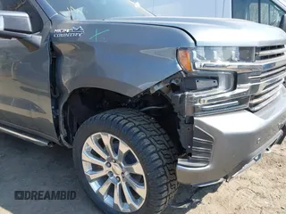 2019 Chevrolet Silverado 1500 High Country with VIN 1GCUYHEL7KZ368623, listed as a IAAI auction lot 41710087 with 101,074 mi miles. Bid and sale history available at carsss.com. Image 6.