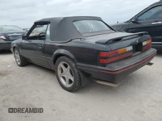 1983 Ford Mustang GT with VIN 1FABP27F0DF213498, listed as a Copart auction lot 76520224 with 13,094 mi miles and Salvage title. Bid and sale history available at DreamBid. Image 2.