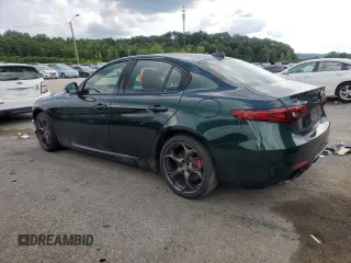 2020 Alfa Romeo Giulia Ti with VIN ZARFANBN2L7630925, listed as a Copart auction lot 65799484 with 54,198 mi miles and Salvage Title. Bid and sale history available at carsss.com. Image 2.