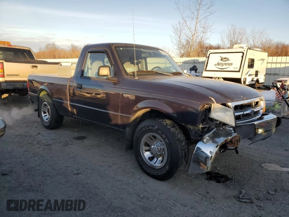 1999 Ford Ranger XL with VIN 1FTYR10V9XPB40222, listed as a Copart auction lot 86369544 with 123,656 mi miles and Clean Title. Bid and sale history available at carsss.com. Image 4.