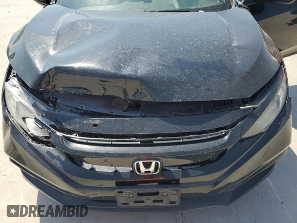 2019 Honda Civic Sport with VIN 19XFC2F81KE045324, listed as a Copart auction lot 53576965 with 110,836 mi miles and Salvage title. Bid and sale history available at DreamBid. Image 11.